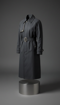 Trenchcoat aus technischem Nylon